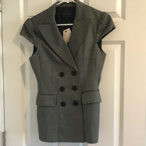 BCBG Maxazria Short Sleeve Blazer Jacket Small